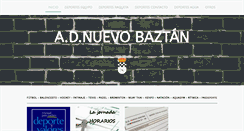 Desktop Screenshot of adnuevobaztan.com